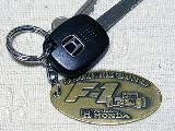 F1マシンのキーホルダー