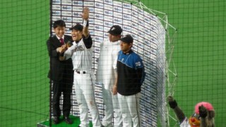 ヒーローインタビューは、糸数、信二、金森
